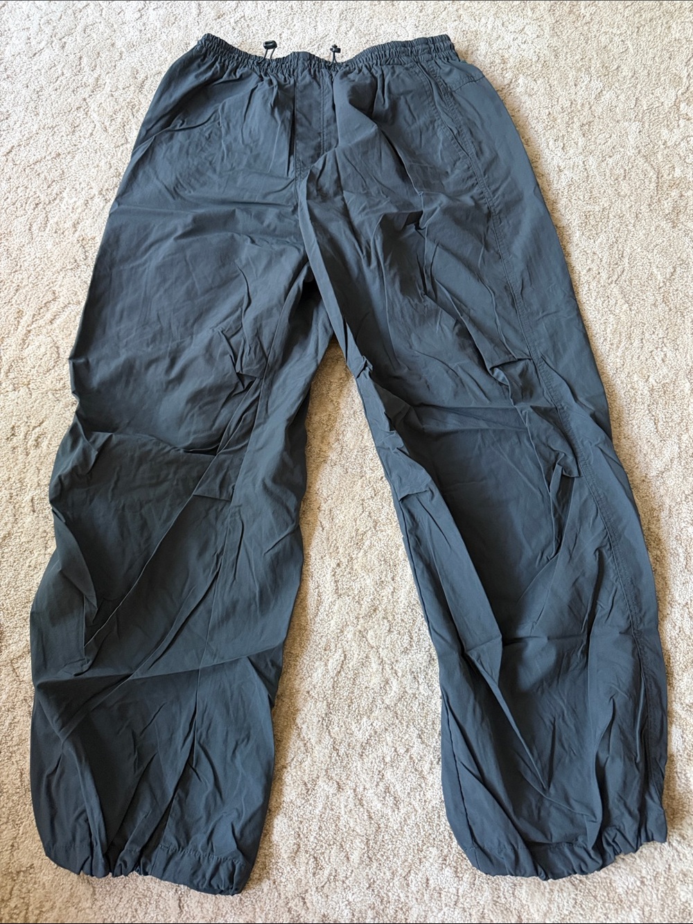 Uniqlo Women’s Navy Elastic-Waist Jogger Pants